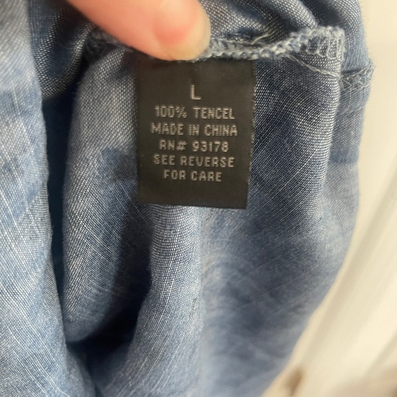 Grace Element Large Aztec Shirt Dress Pockets Short Sleeves Southwest - Picture 5 of 8